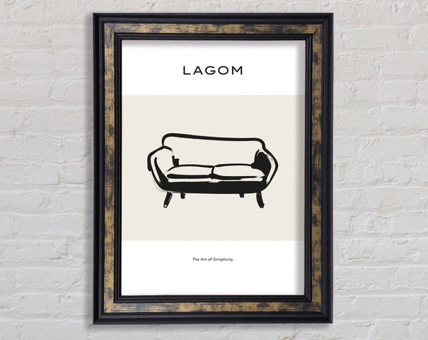 Simple Furniture Framed Print