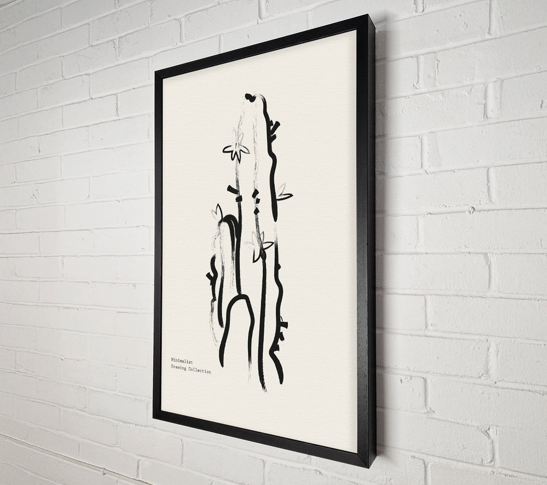  A Canvas Print of Cactus Lines Canvas Art