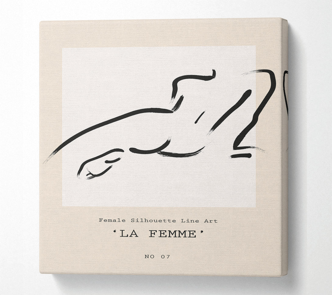  A Canvas Print of Natural Woman Canvas Print