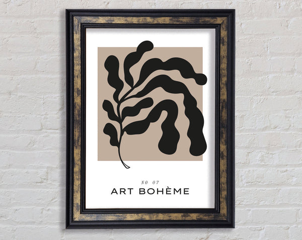 Matisse Style Plant Framed Print