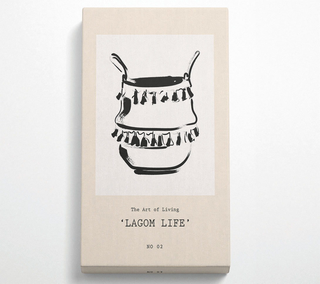  A Canvas Print of Basket Of Living Canvas Wall Art