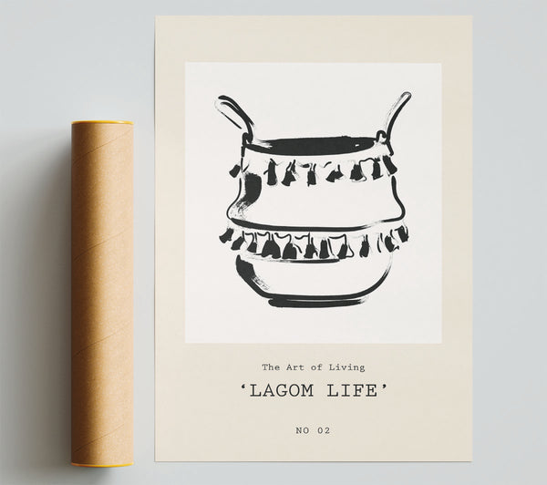 Basket Of Living Print