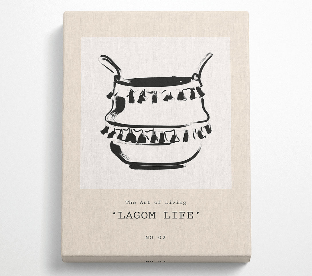  A Canvas Print of Basket Of Living Canvas Wall Art
