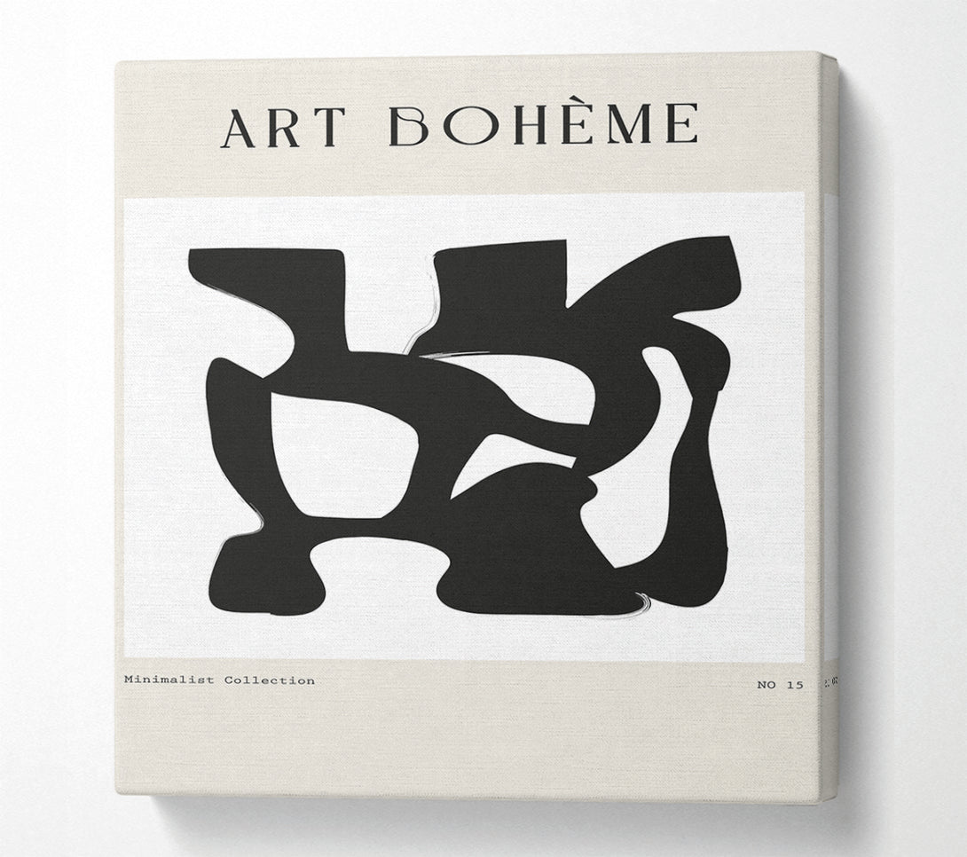  A Canvas Print of Abstract Structure Canvas Art