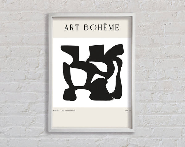 Abstract Structure Framed Print