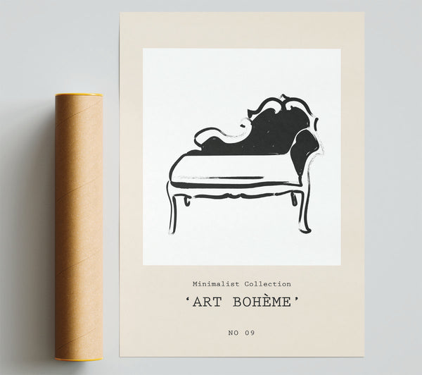 French Seat Giclee Print