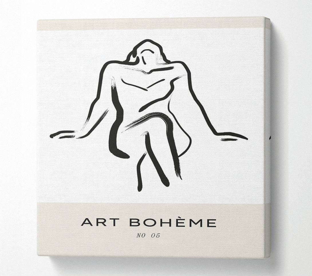  A Canvas Print of Looking Back Canvas Print