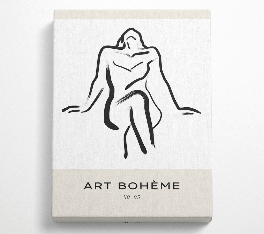  A Canvas Print of Looking Back Canvas Print