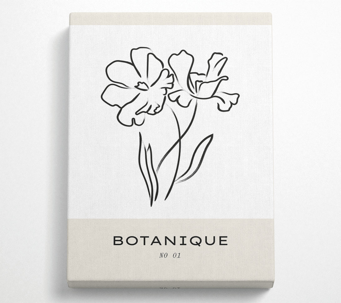  A Canvas Print of Two Flowers Canvas Art