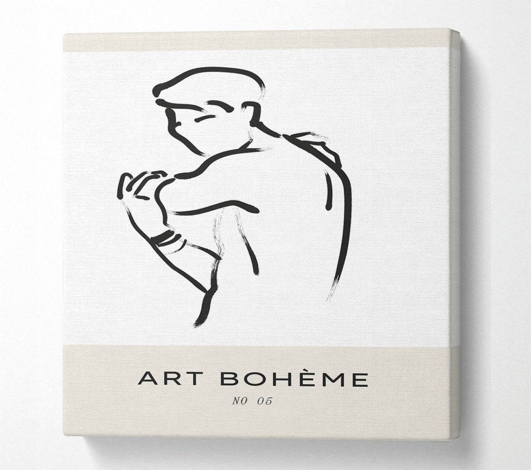  A Canvas Print of Over The Shoulder Canvas Print