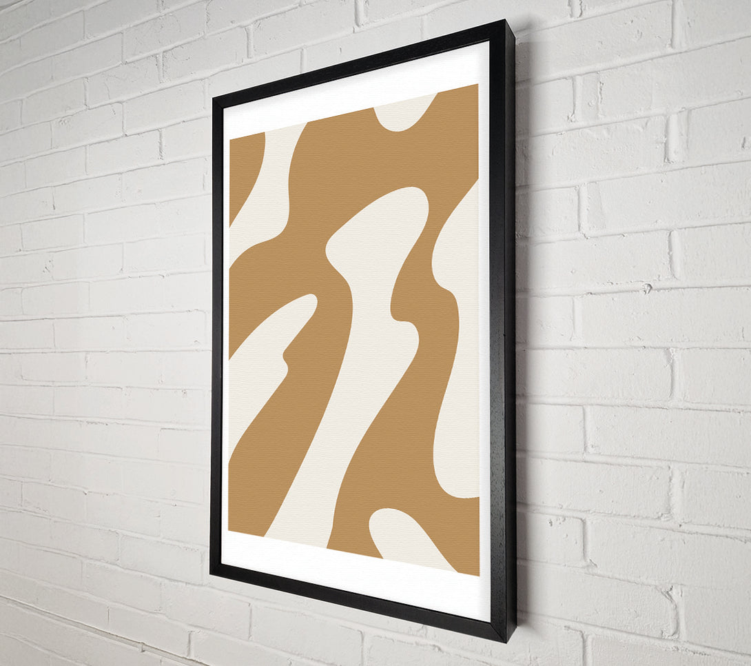  A Canvas Print of Flow Of Shapes Canvas Art