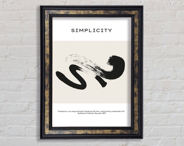 Katharine Fullerton Quote Framed Print