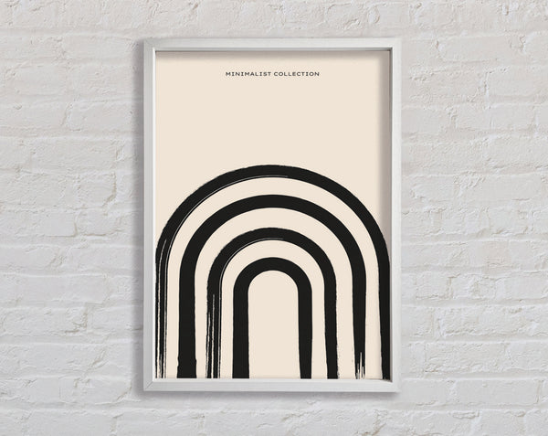 Archway Black Framed Print