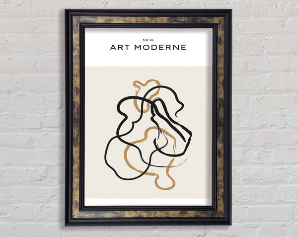 Modern Art Mix Framed Print