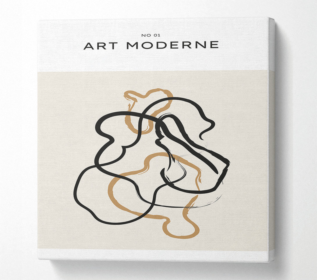  A Canvas Print of Modern Art Mix Canvas Wall Art