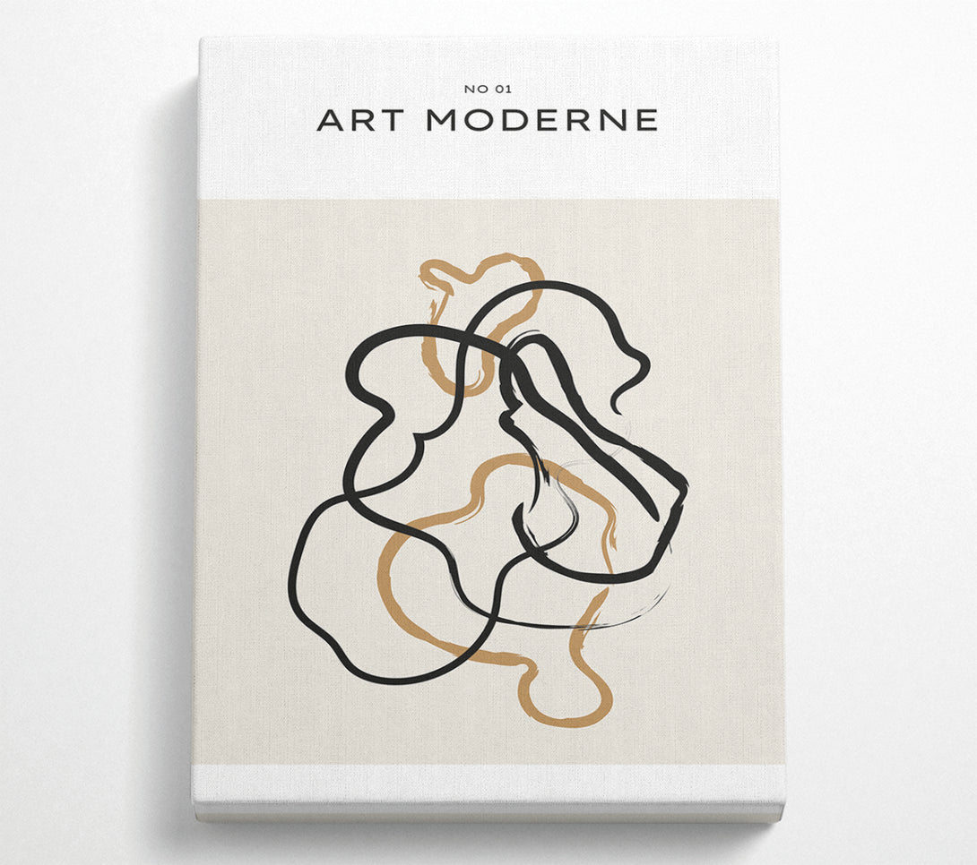  A Canvas Print of Modern Art Mix Canvas Wall Art