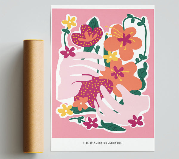 Hands Of Flowers Poster