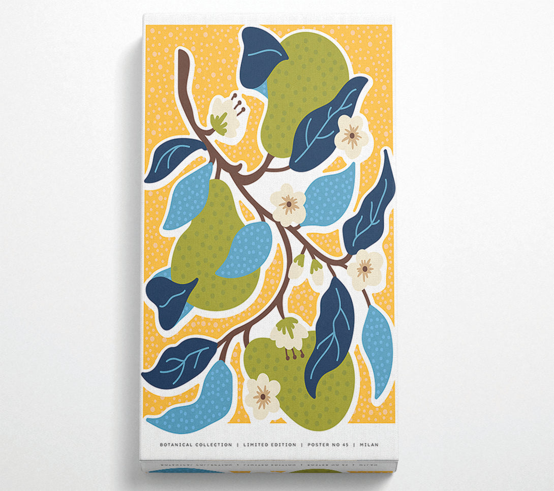  A Canvas Print of Branch Of Beautiful Blossons Canvas Wall Art