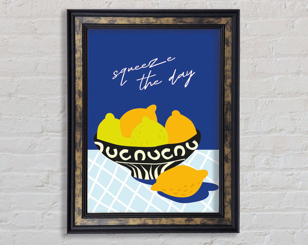 Squeeze The Day Framed Print