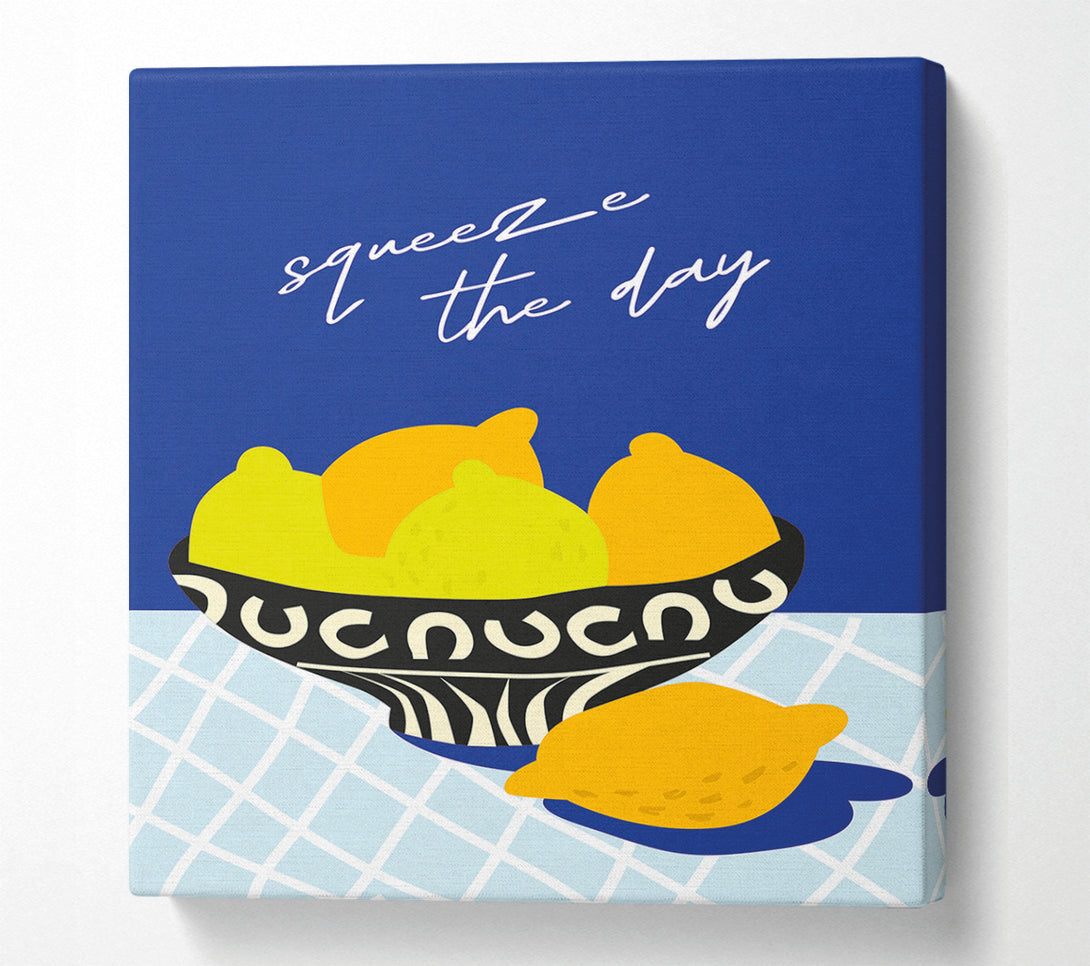  A Canvas Print of Squeeze The Day Canvas Print