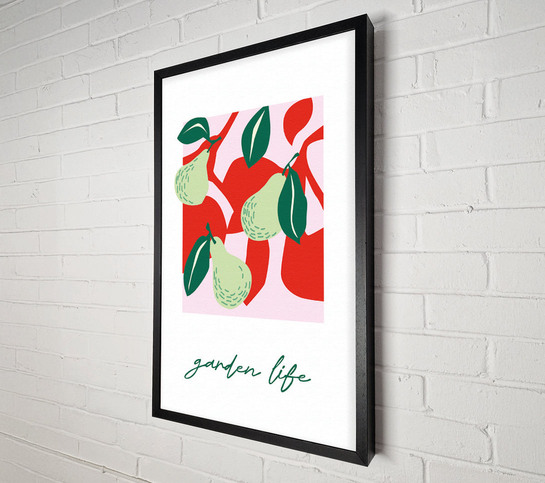  A Canvas Print of Garden Life Pears Canvas Wall Art