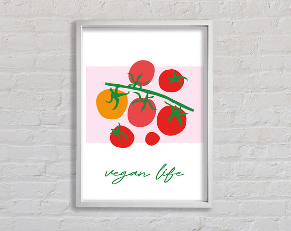 Vegan Life Framed Print