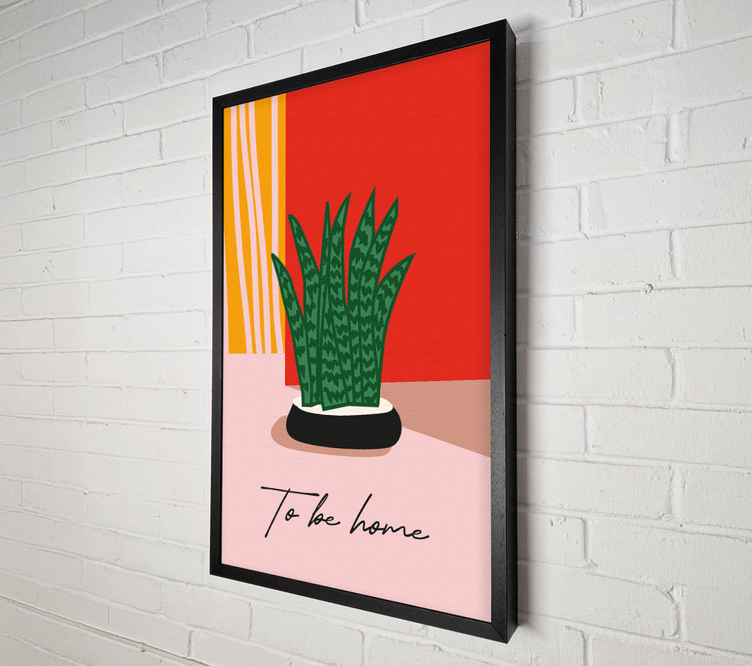  A Canvas Print of To Be Home Canvas Print