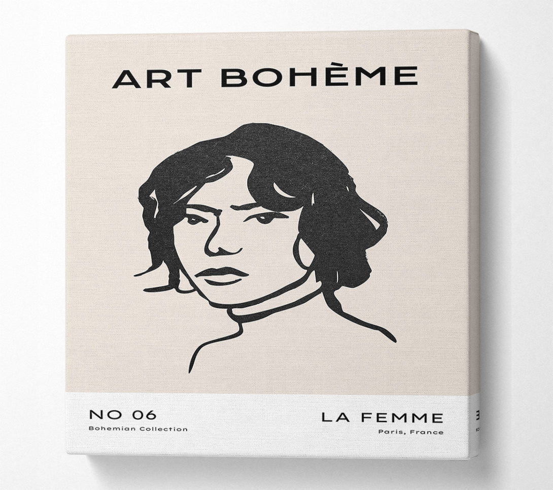  A Canvas Print of La Boheme Canvas Print