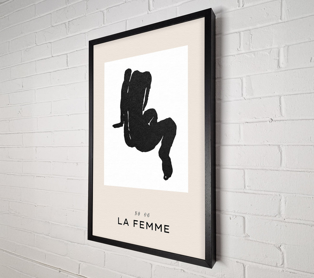  A Canvas Print of La Femme Body Canvas Wall Art