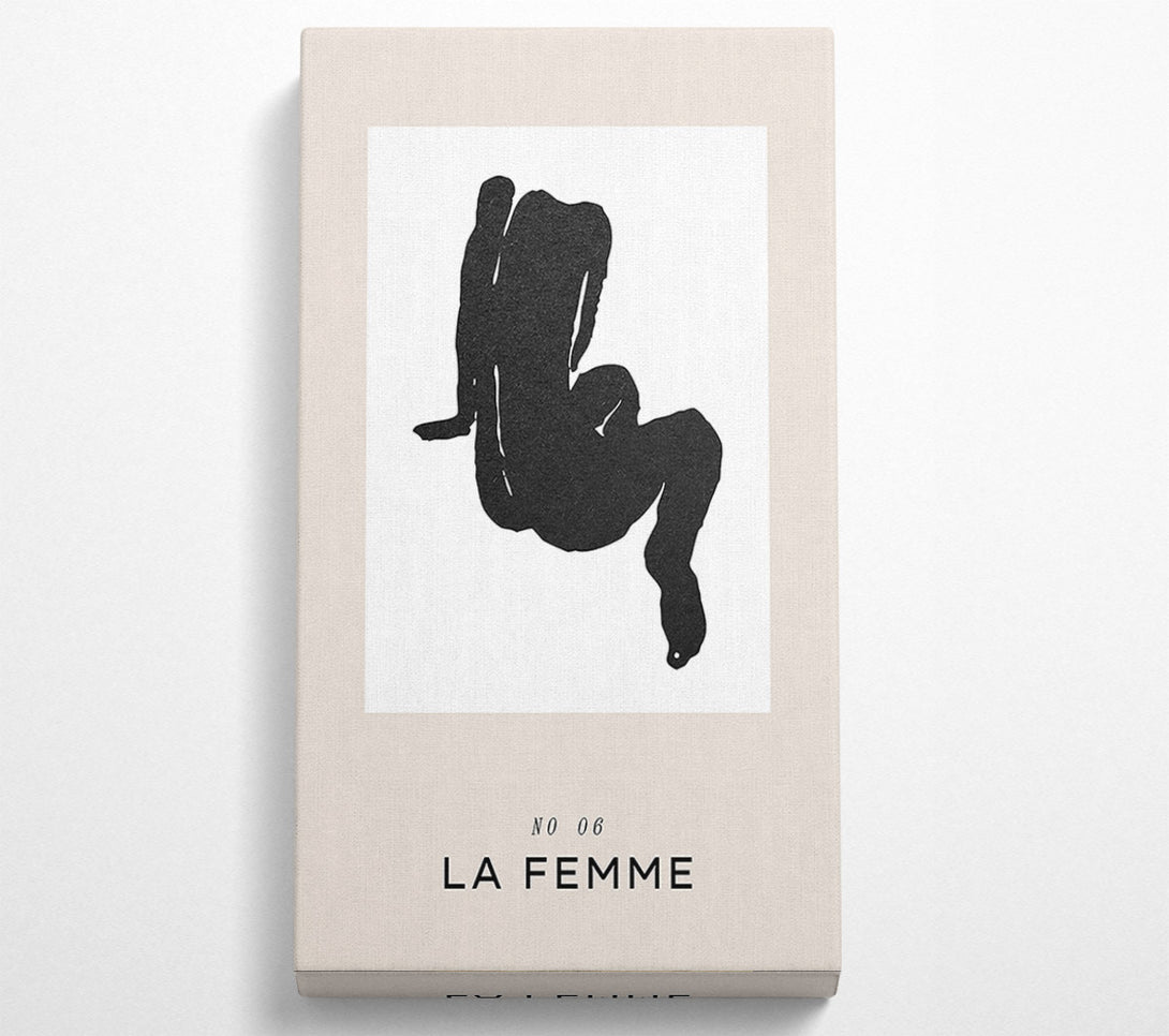  A Canvas Print of La Femme Body Canvas Wall Art
