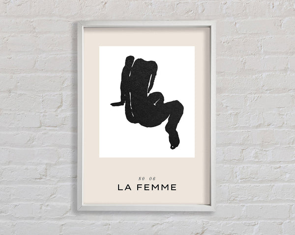 La Femme Body Framed Print