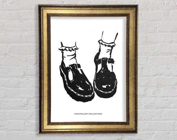 Dolly Shoes Framed Print