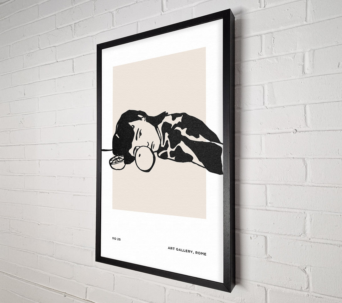  A Canvas Print of Taking A Rest Canvas Print