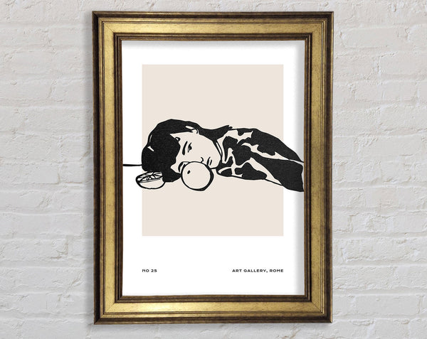 Taking A Rest Framed Print