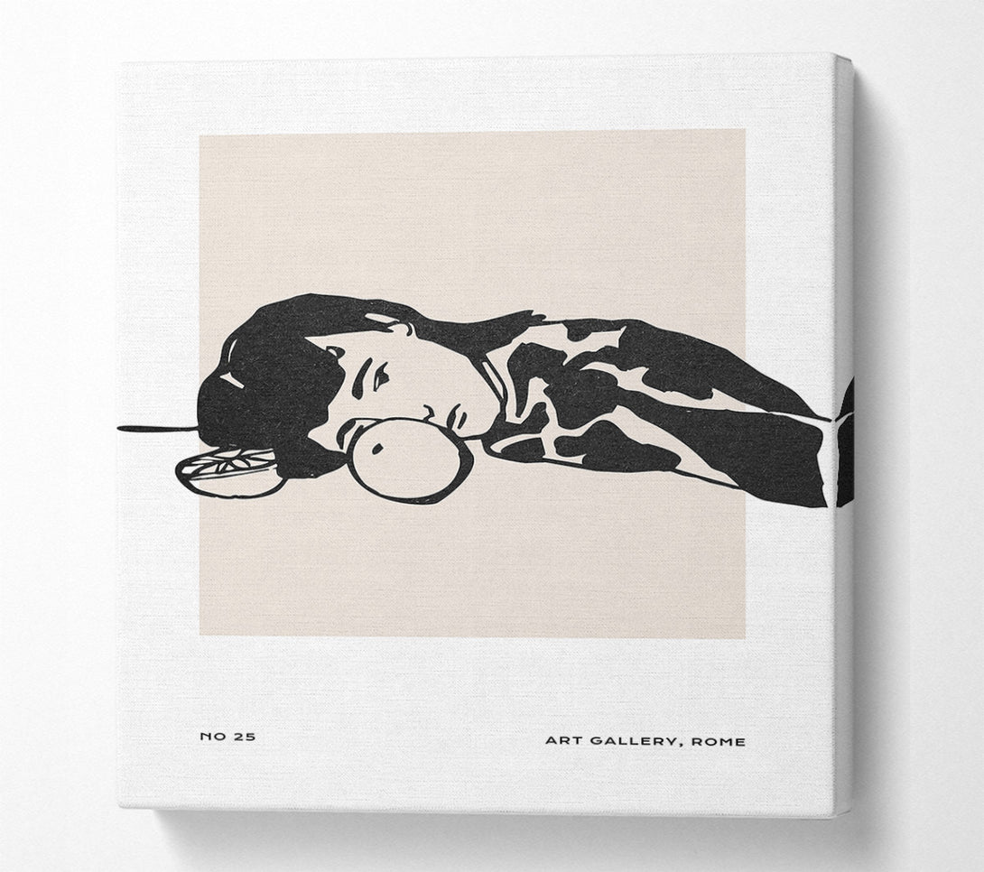  A Canvas Print of Taking A Rest Canvas Print