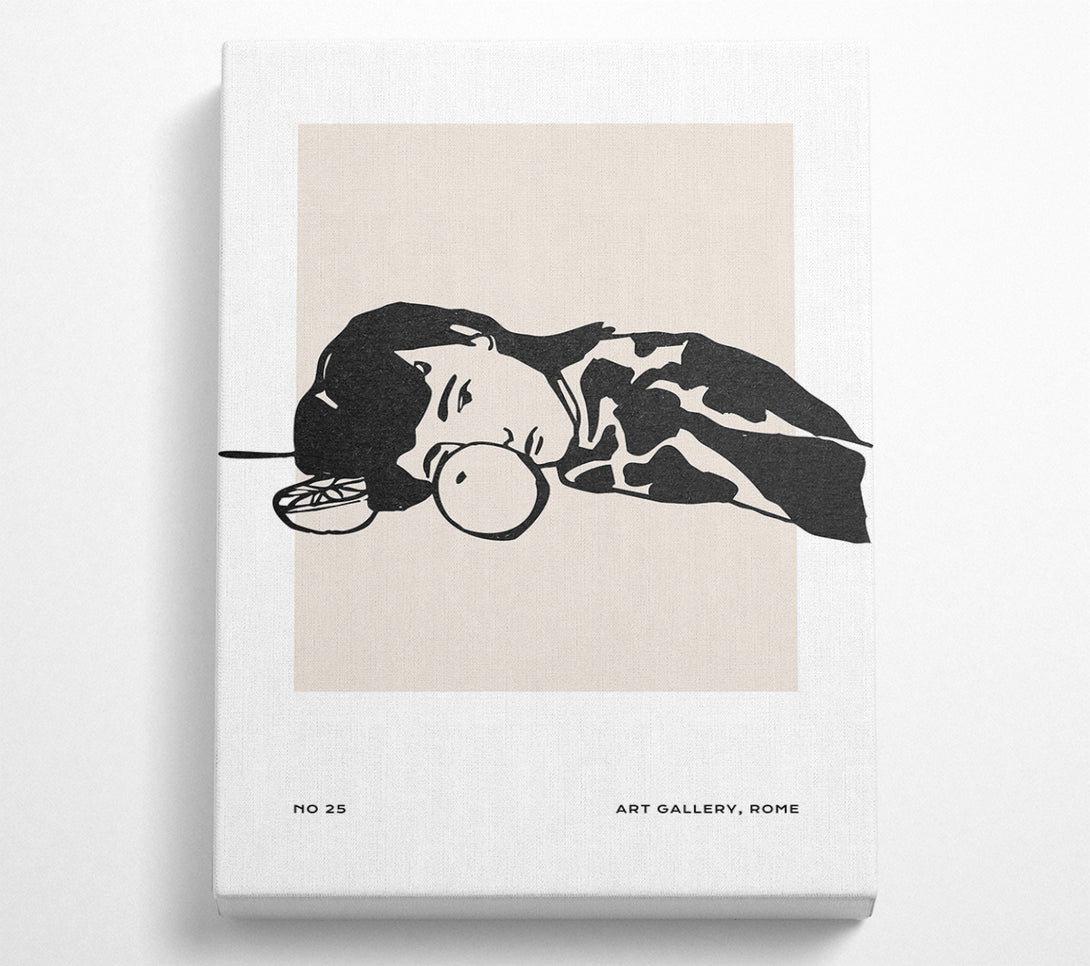  A Canvas Print of Taking A Rest Canvas Print