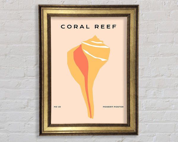 The Coral Reef Framed Print