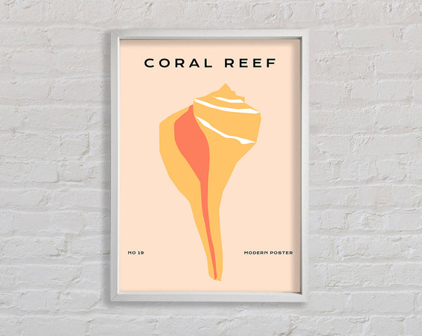 The Coral Reef Framed Print