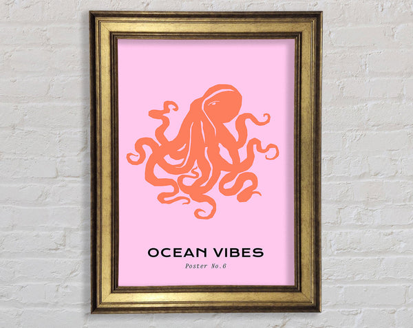 Giant Reef Octopus Framed Print