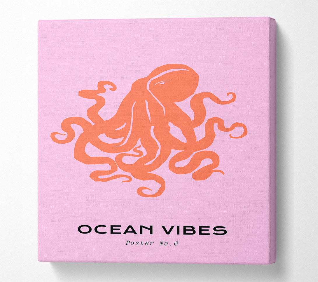  A Canvas Print of Giant Reef Octopus Canvas Wall Art