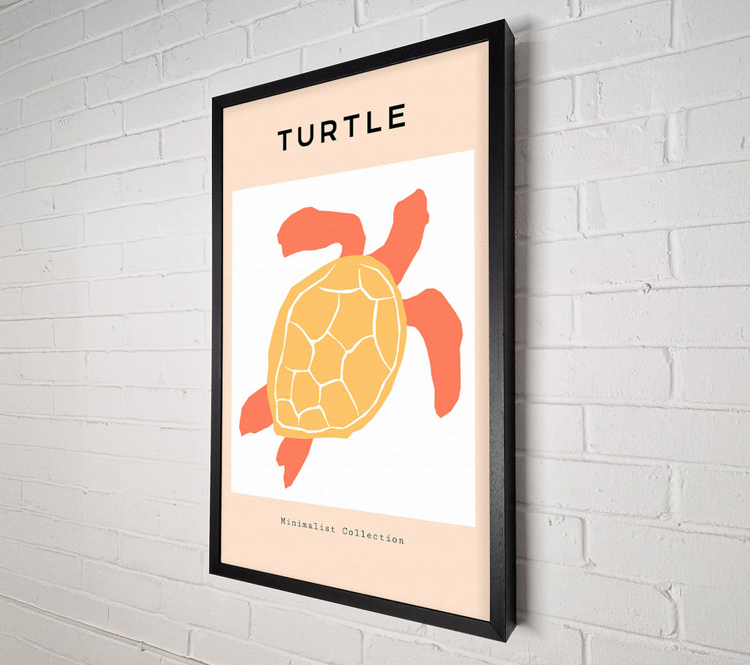  A Canvas Print of Reef Turtle Canvas Art