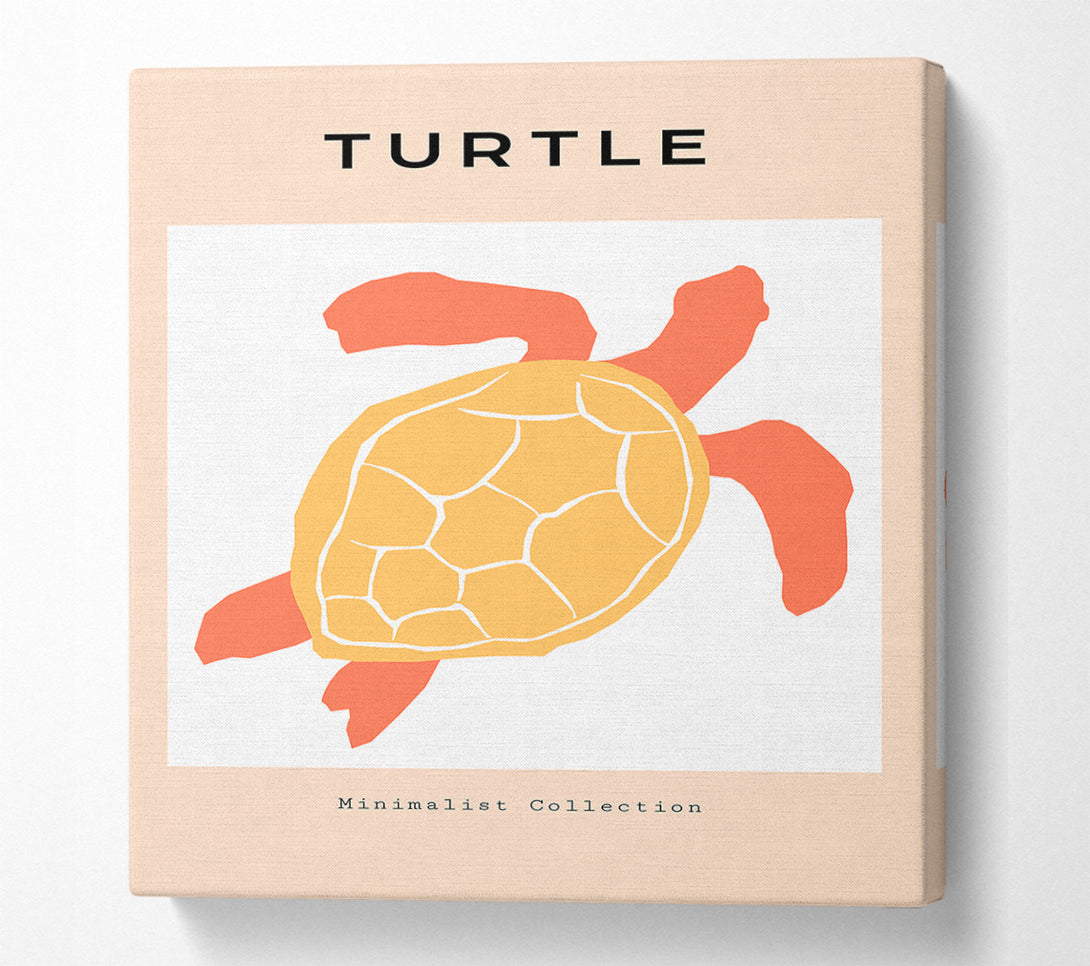  A Canvas Print of Reef Turtle Canvas Art