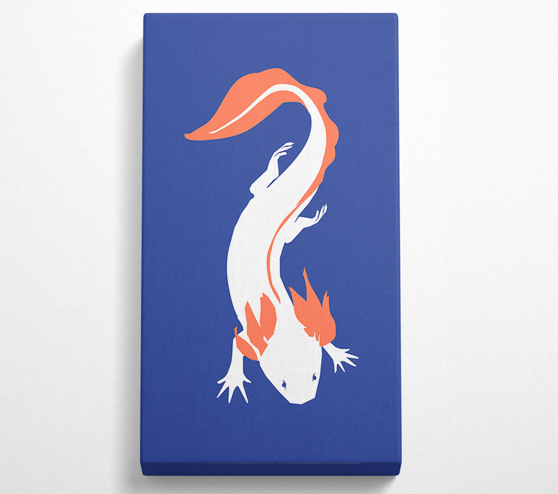  A Canvas Print of The Simple Salamanda Canvas Art
