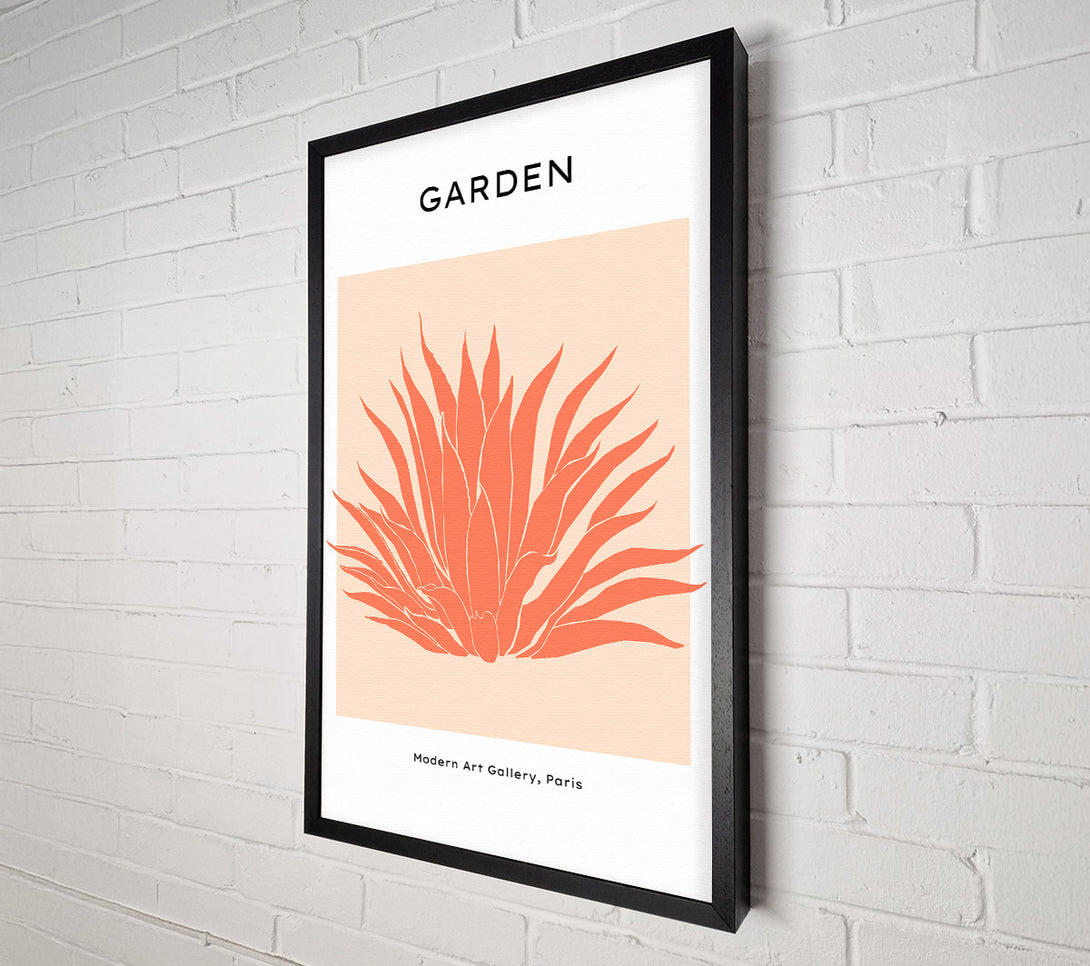  A Canvas Print of Bohemian Garden Canvas Wall Art