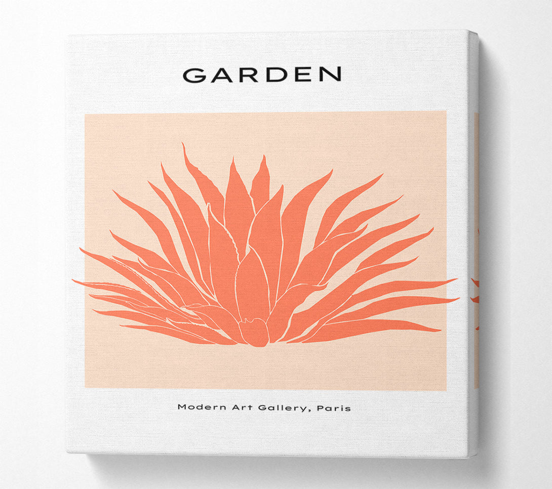  A Canvas Print of Bohemian Garden Canvas Wall Art