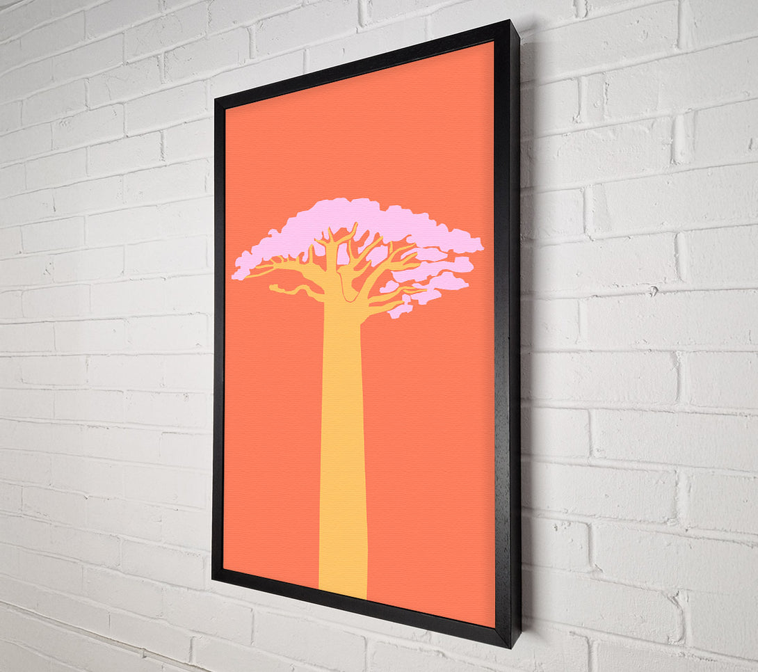  A Canvas Print of African Tree Canvas Wall Art