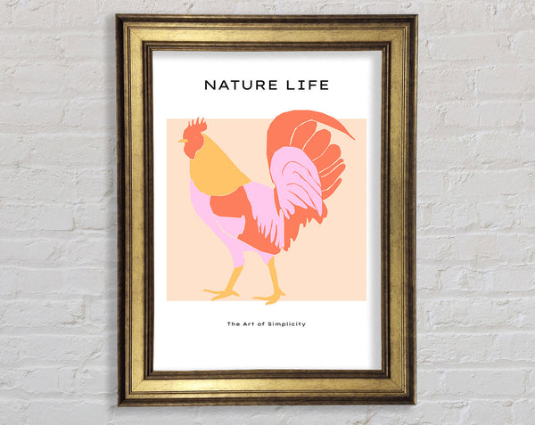 The Walking Cockerel Framed Print