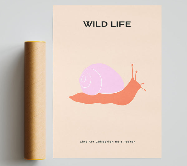 Art Snail Giclee Print