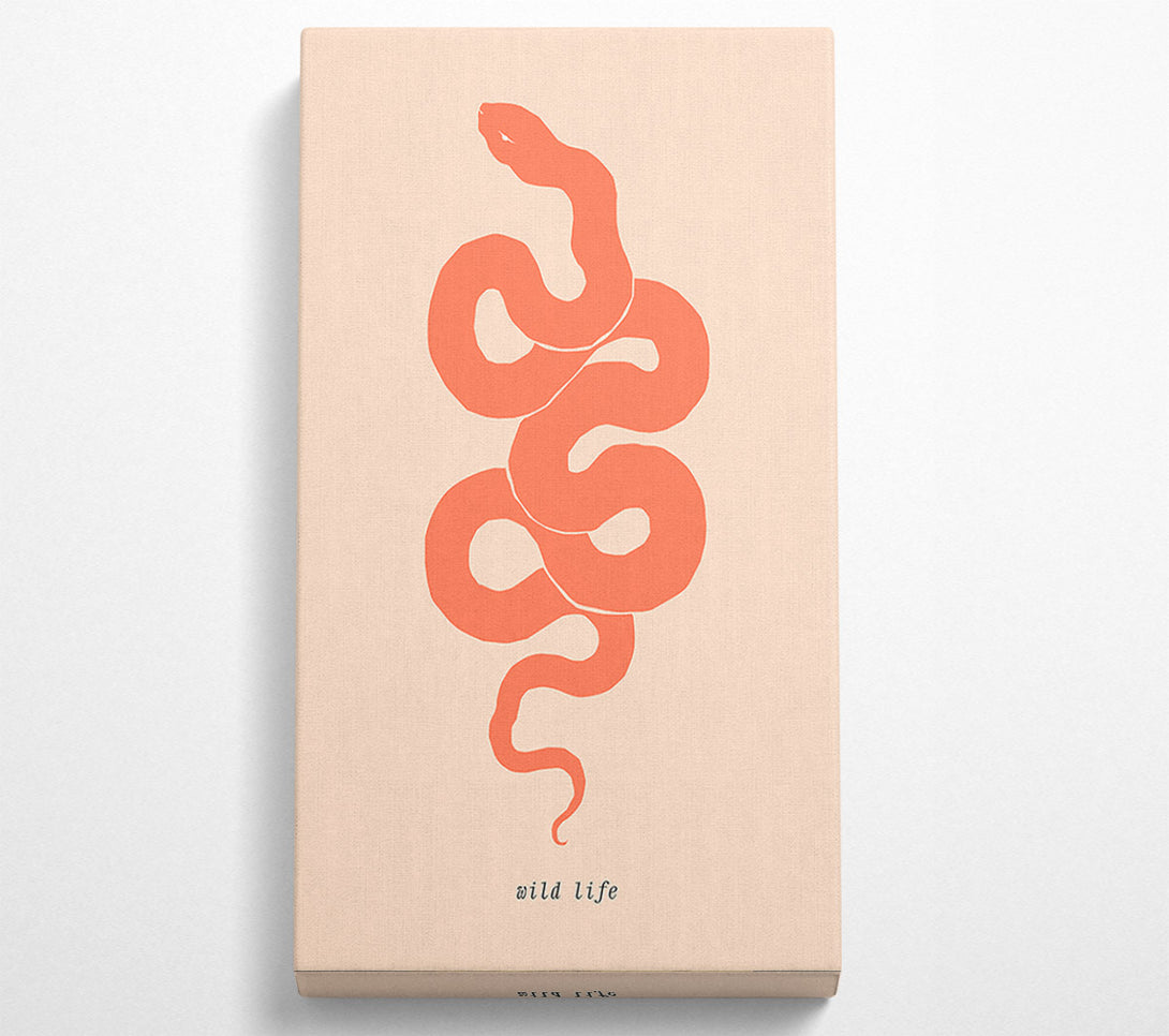  A Canvas Print of Flash Snake Canvas Art