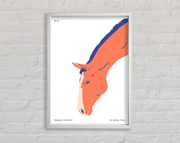 The Horse Bend Framed Print